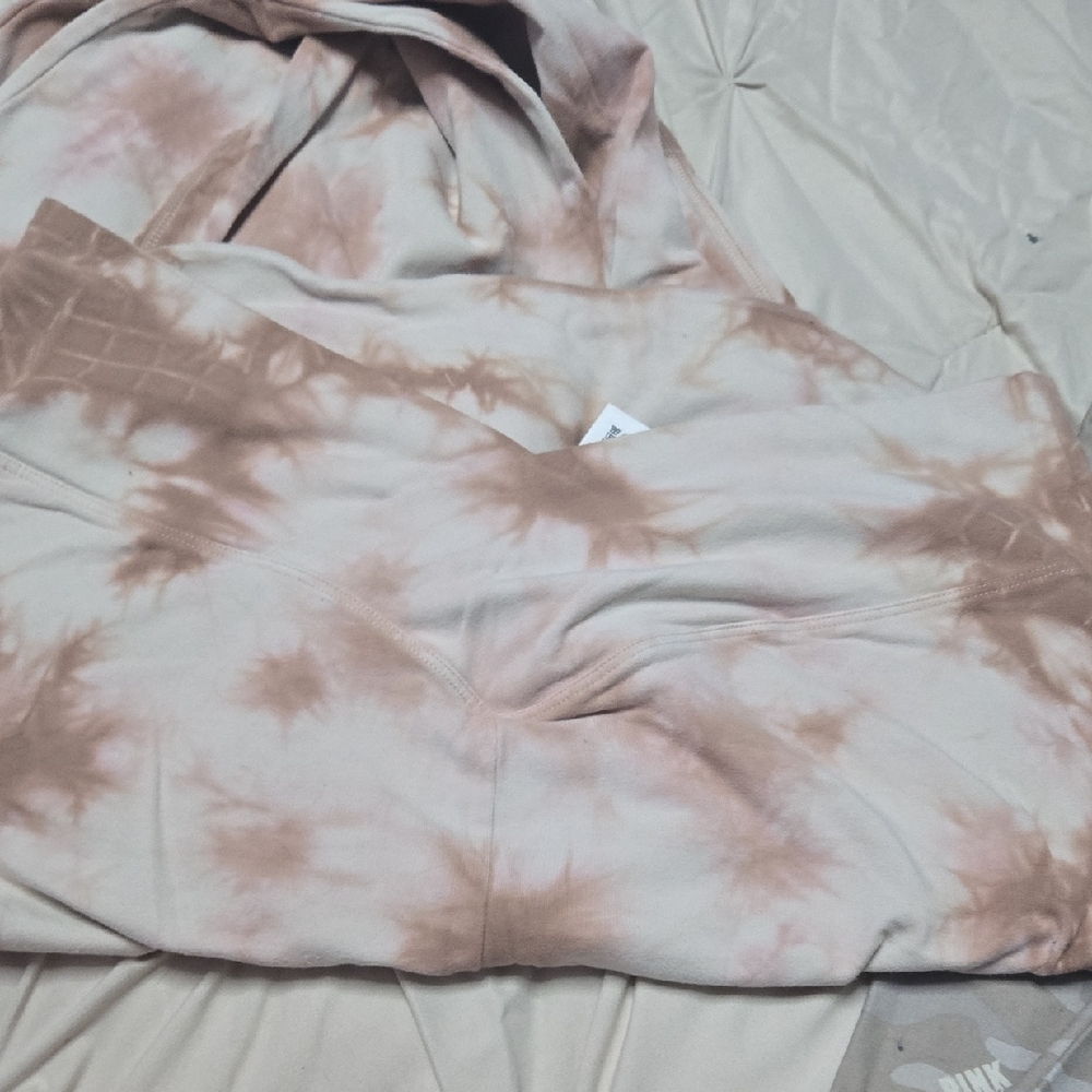PINK Victoria's Secret Tie-Dye Leggings And Yoga Pants Xl - Picture 5 of 6
